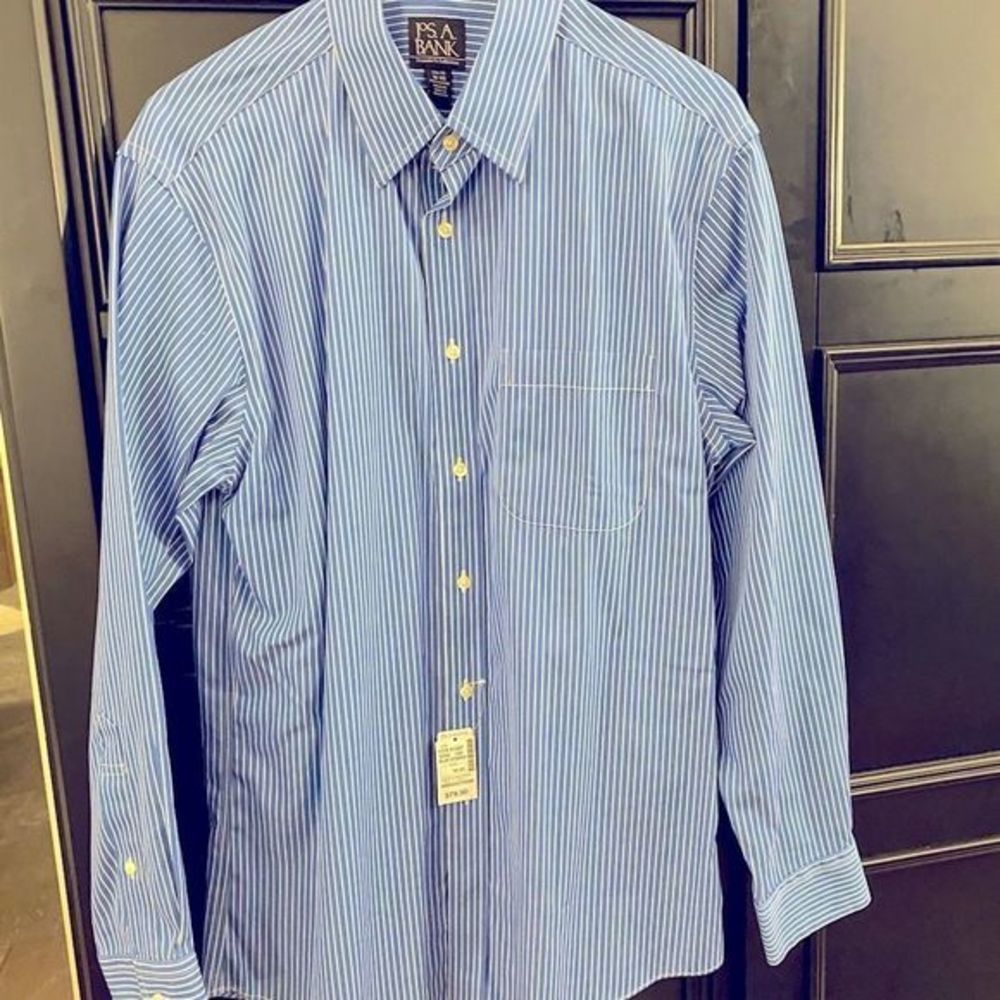 JoS.A. Banks slim fit collared shirt